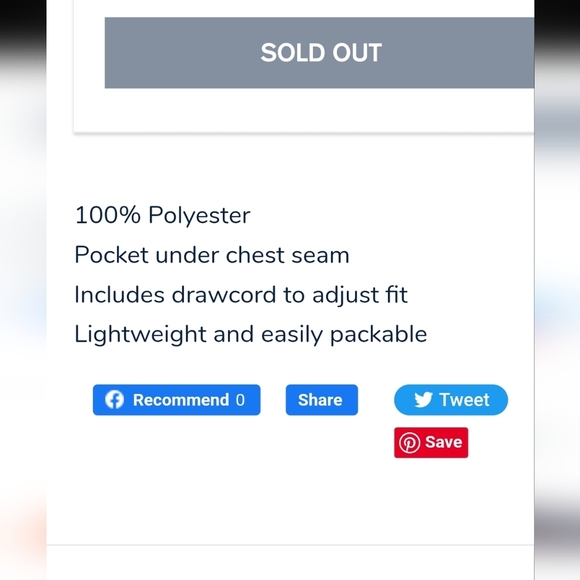 Syracuse Windbreaker Hooded Rain Jacket Black Orange 1/4 Zip Pocket Drawcord - Picture 4 of 9